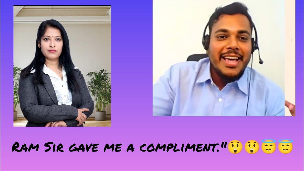 Wonderful conversation with Ram sir😇😇😇🙏🙏🙏
