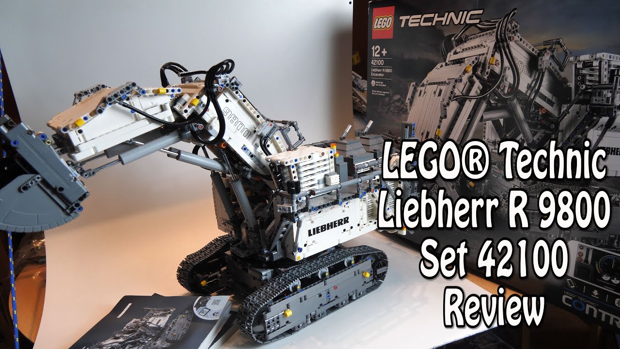 Review: LEGO Technic Liebherr Bagger R 9800 (Set 42100 - größtes Technic-Set)