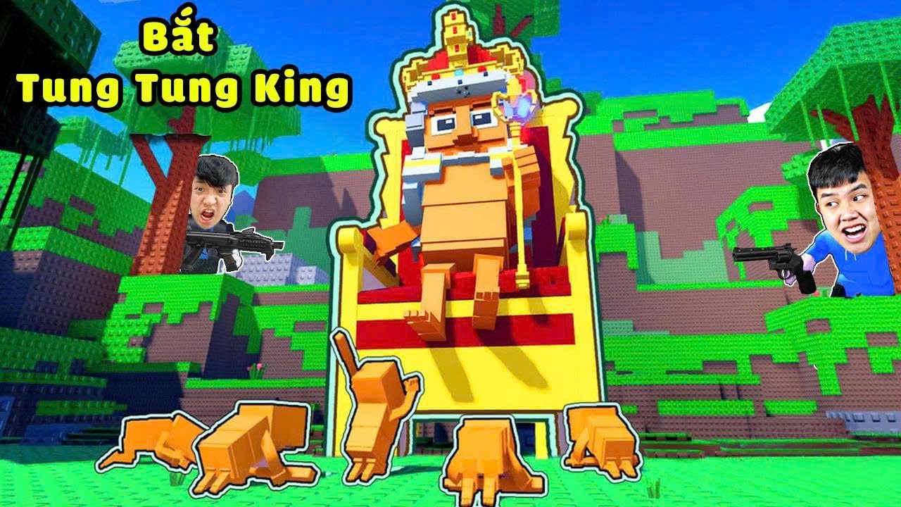 Bun Săn Bắt Bằng Được TUNG TUNG TUNG KING Trong Roblox Bằng Cách Nào ??