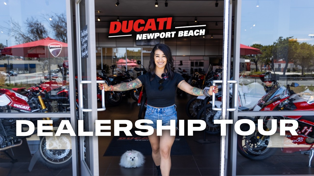 SoCal's #1 Ducati Candy Shop 🍬🏍️ | Ducati Newport Beach Dealership Tour 2024