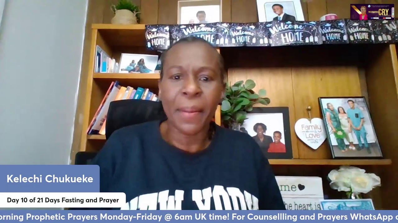 Live Prophetic Morning Prayer session! Day 10 of 21 Days Prayers & Fasting to Open the Year!