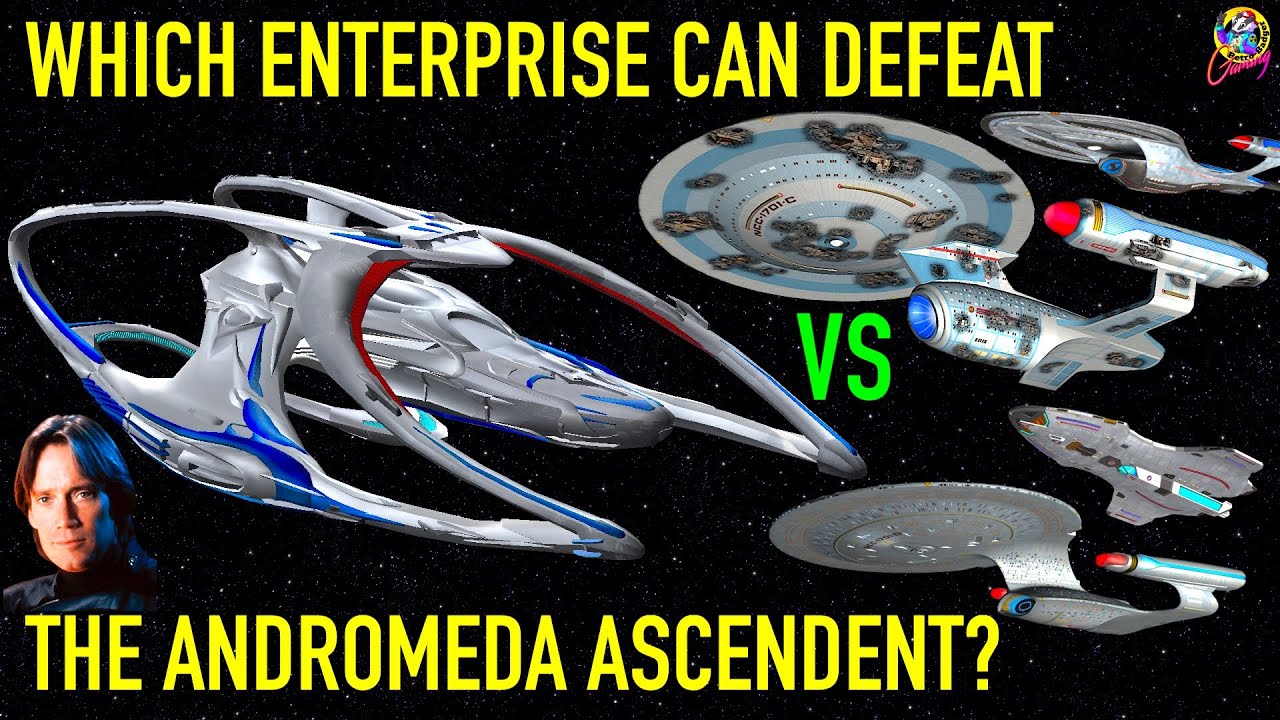 Which Enterprise Can Stop Andromeda? Enterprise C Onwards - Star Trek Starship Battles