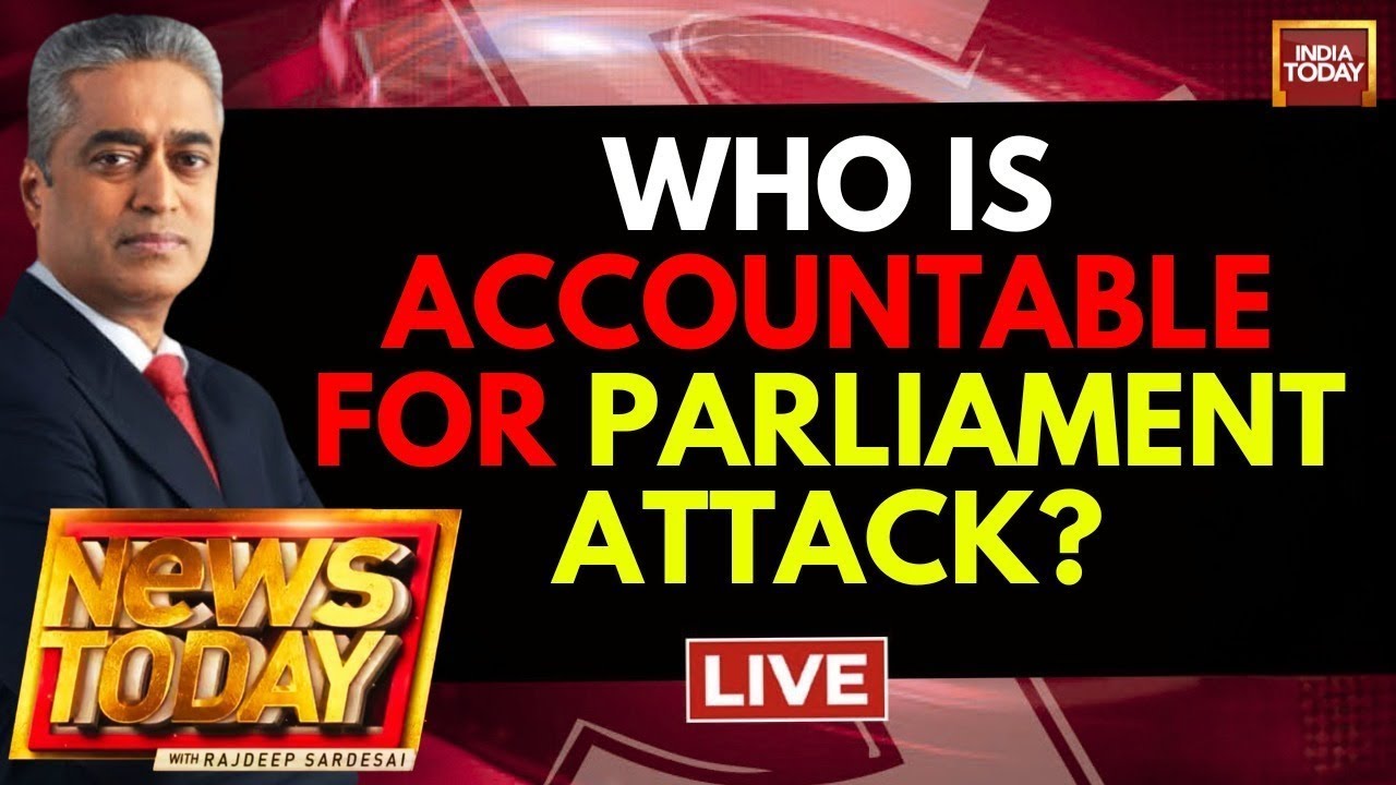 Newstoday With Rajdeep Sardesai LIVE: Parliament Security Breach LIVE News | Lok Sabha | India Today