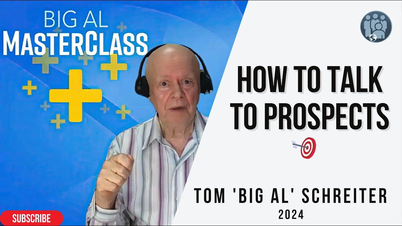 🔴How to Talk to Prospects with Tom 'BIG AL' Schreiter 08.06.2024