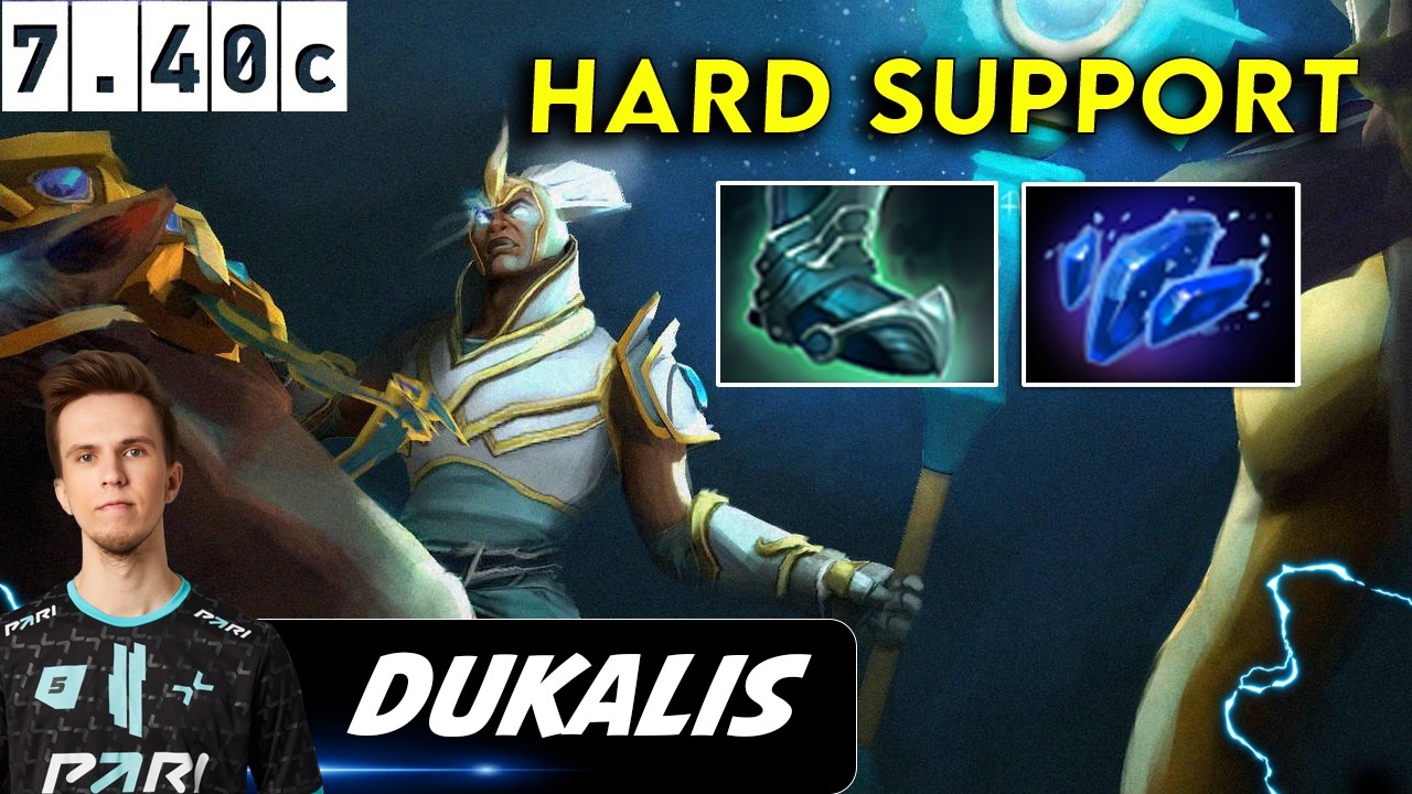 Dukalis Chen  Hard Support - Dota 2 Patch 7.40c Pro Player Gameplay