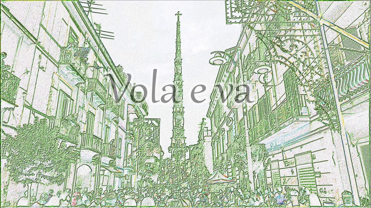 Vola e va - Festa dei gigli Barra 1990