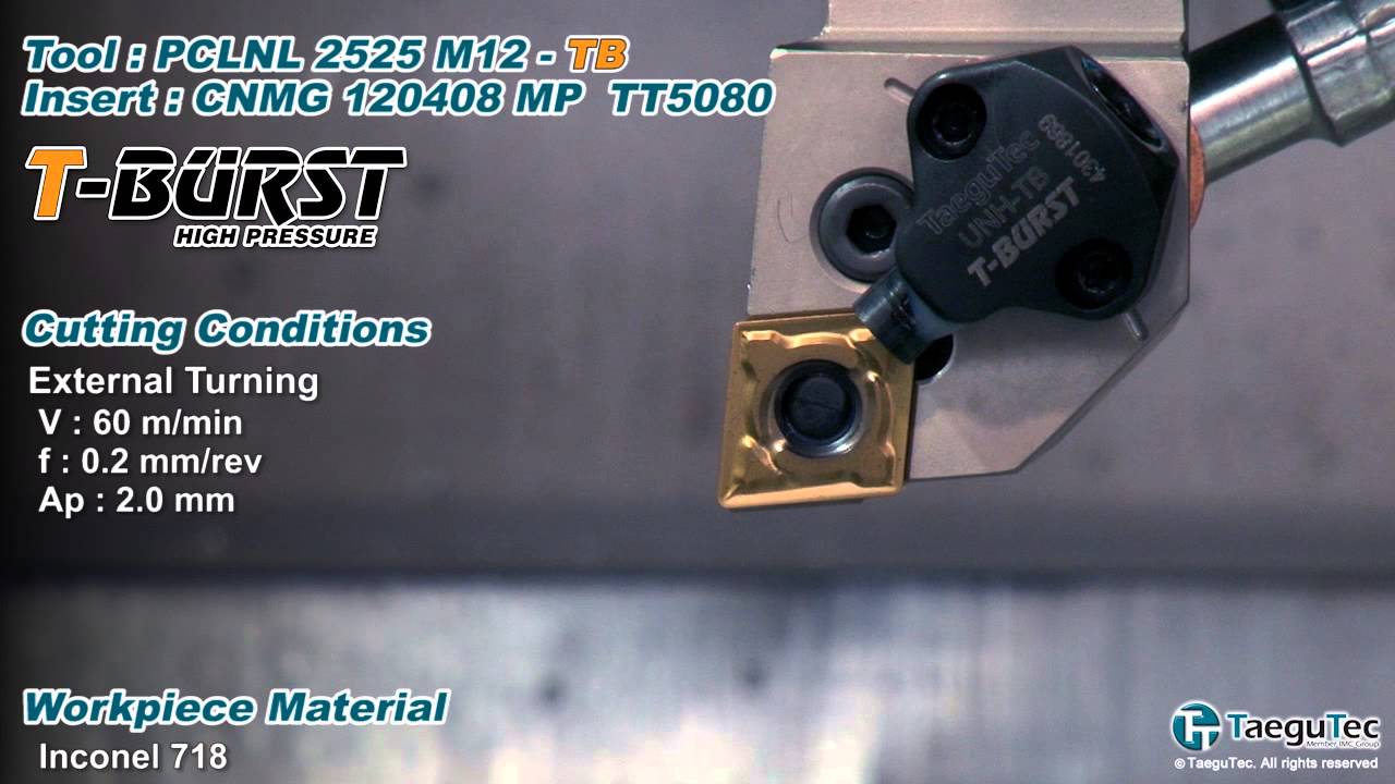 [Machining]_TaeguTec_T-BURST - INCONEL 718