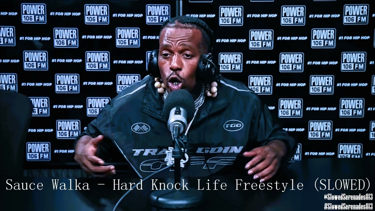 Sauce Walka - Hard Knock Life Freestyle (SLOWED) #SLOWED #Saucewalka #freestyle #hardknocklife