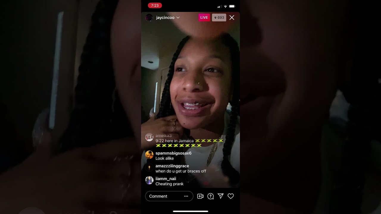 Jay Cinco And Brooklyn Frost On Instagram Live  5/1/21