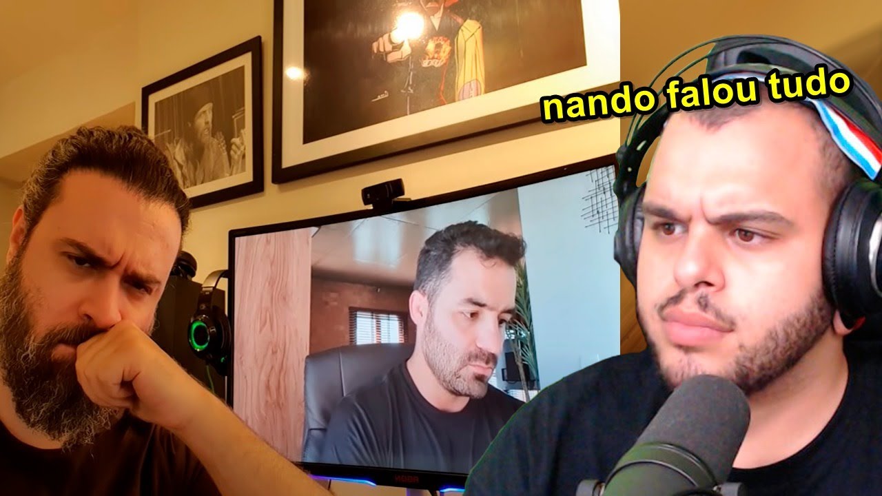 MAICON ELOGIA NANDO MOURA FALANDO DO MAMAEFALEI - Maicon react