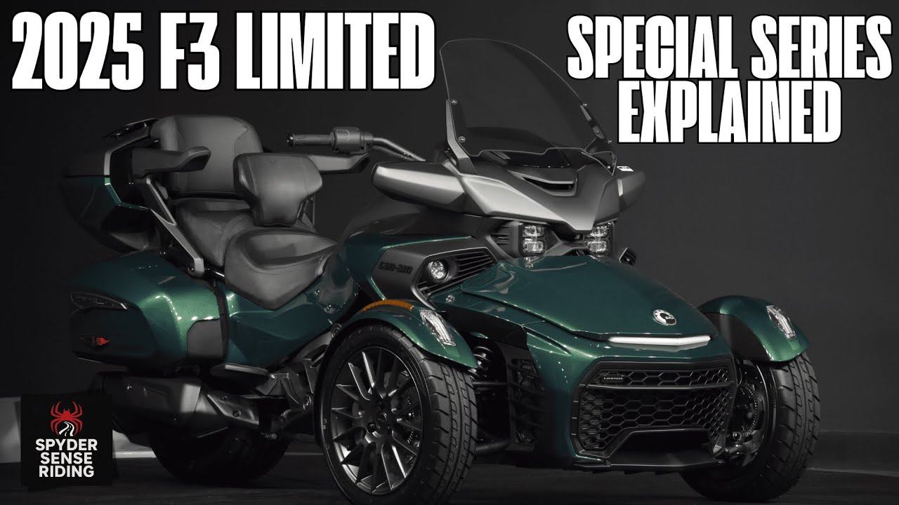 Special Series Upgrades Explained | 2025 Can-Am Spyder F3 Limited