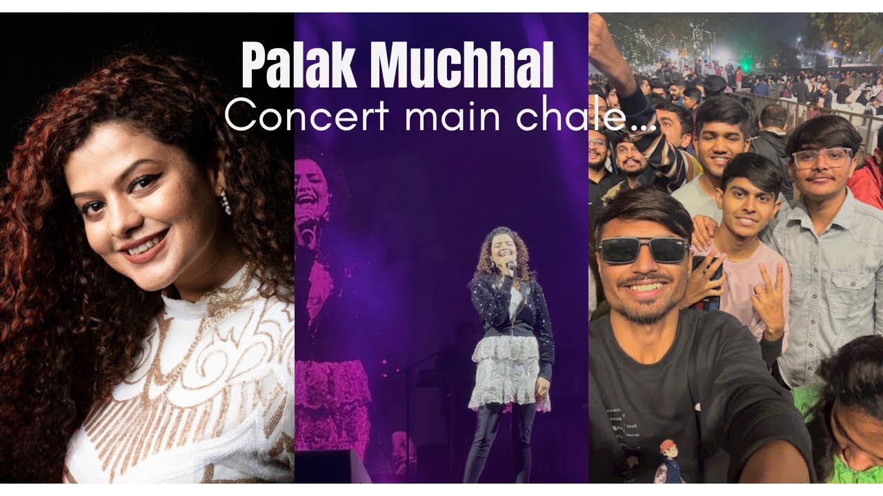 ham jane wale hai #palakmuchhal ke Concert main… #ahmedabad #singer 