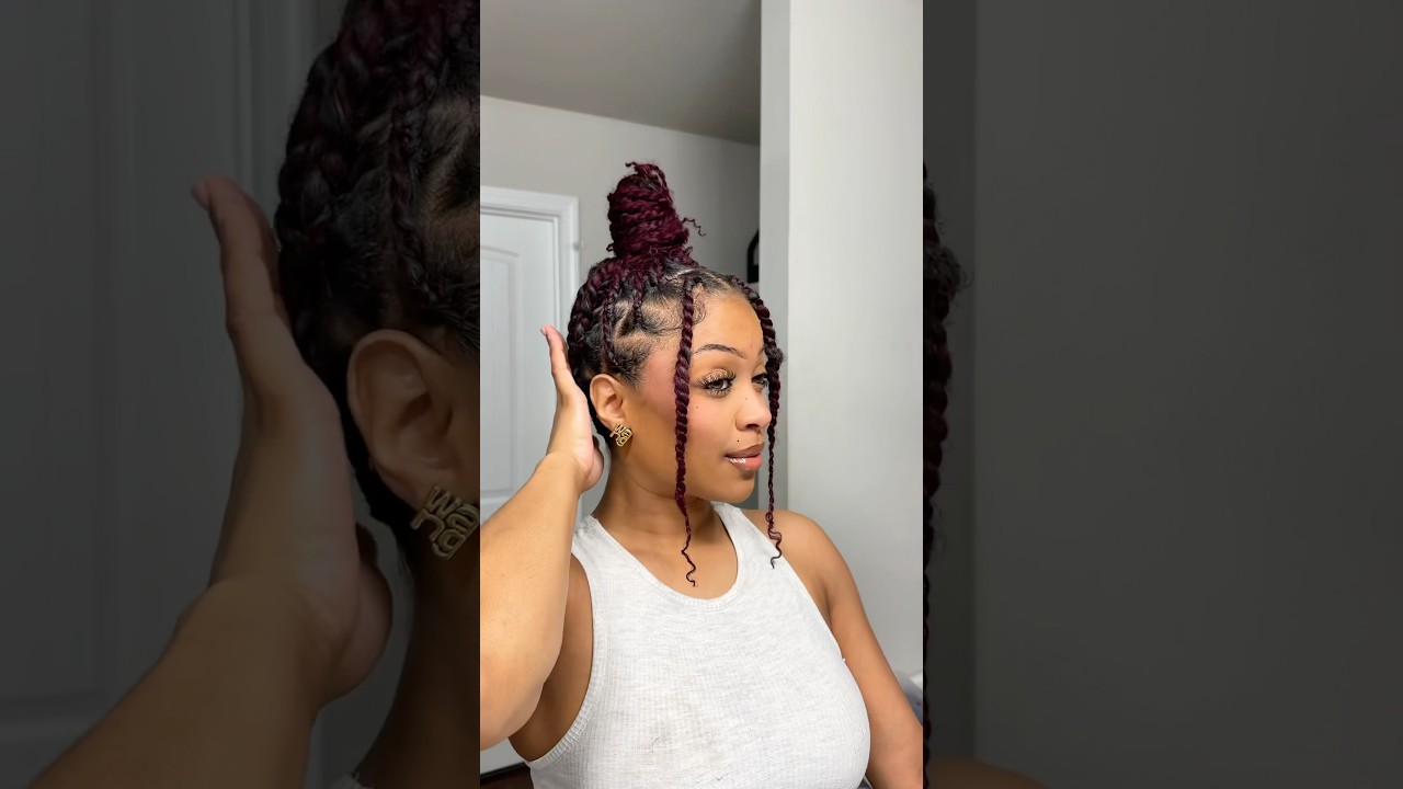 These twists styles are so cute 😍💕 ​⁠@styleiconwig #minitwists #hairstyle #naturalhair