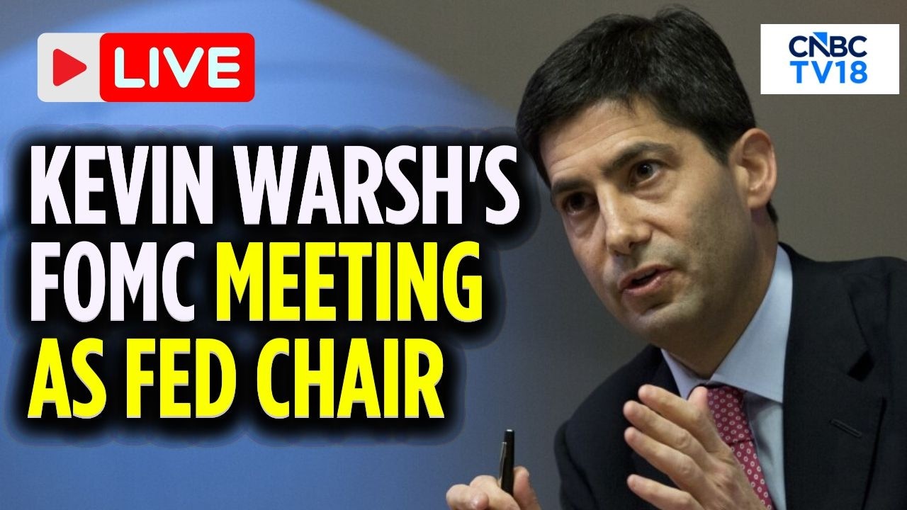 LIVE: Kevin Warsh's First FOMC Meeting As Fed Chair | Fed Reserve Faces Inflation | Trump | N18G