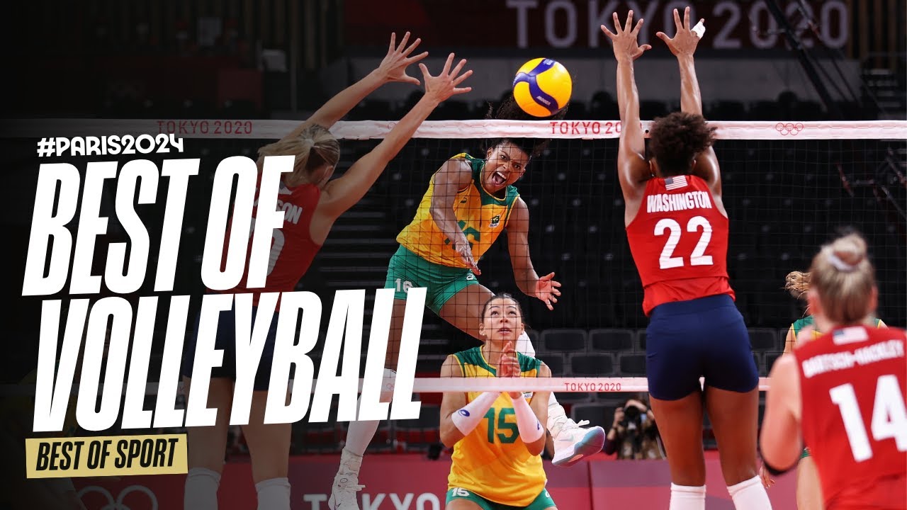 Best volleyball moments at #Paris2024 🔥🏐