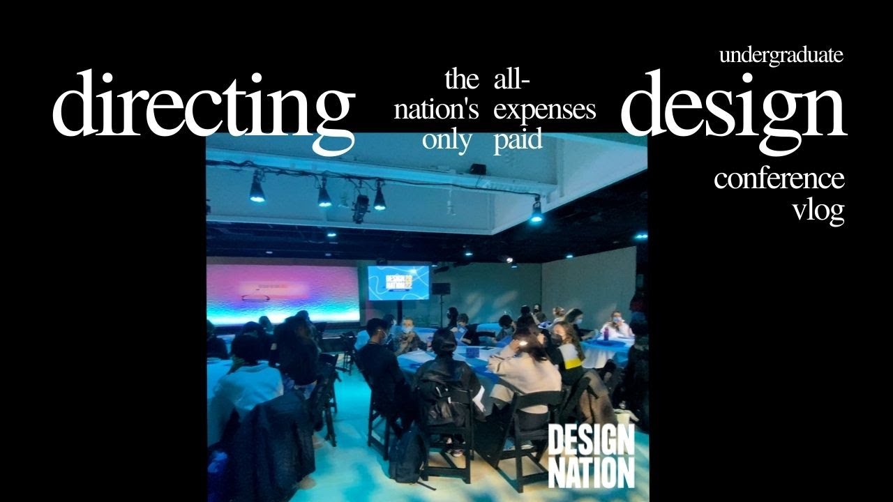 I directed the nation’s only all-expenses paid undergraduate design conference: Design Nation 2022.