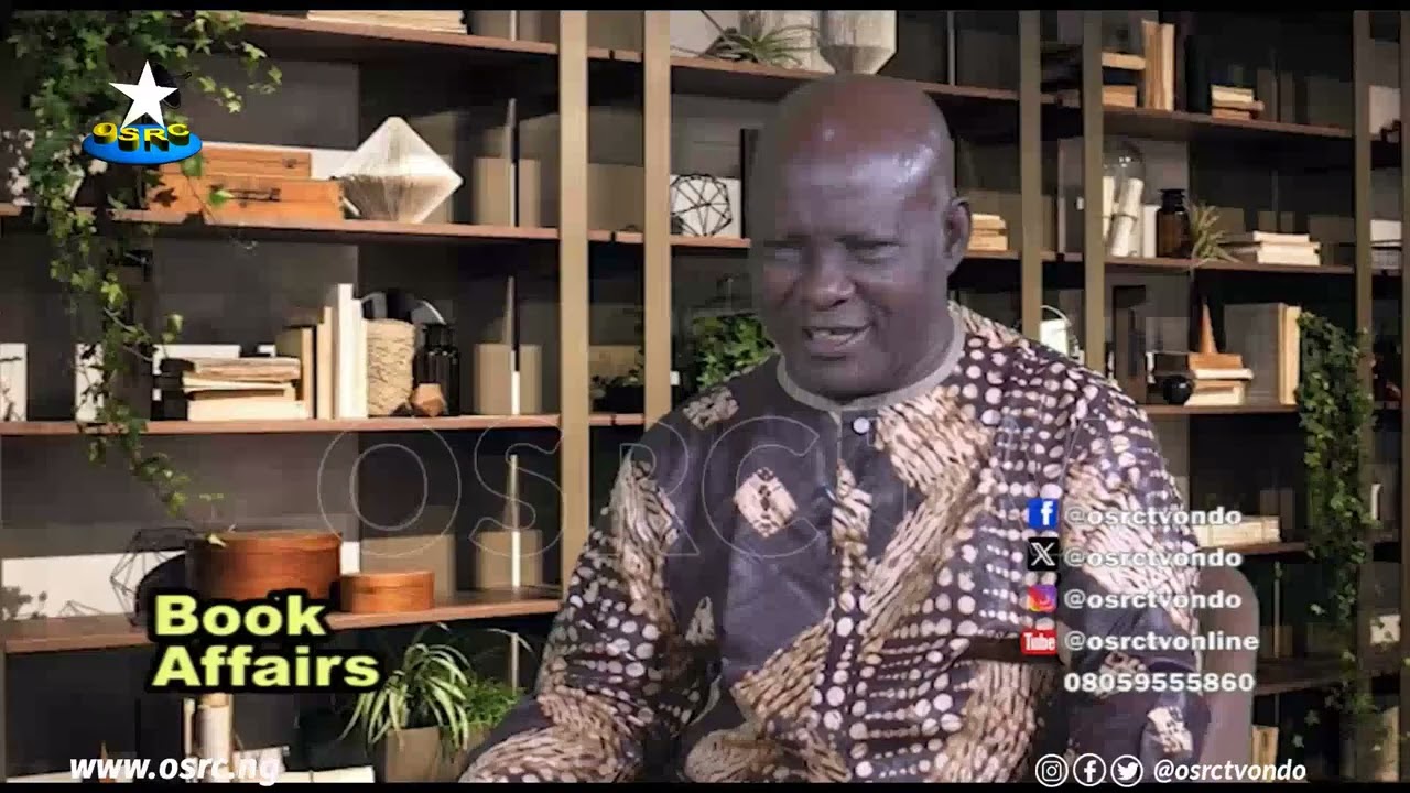 OSRC TV || Book Affairs || Book in review: Not Everyone is Your FriendWriter: Tayo Olowoyile