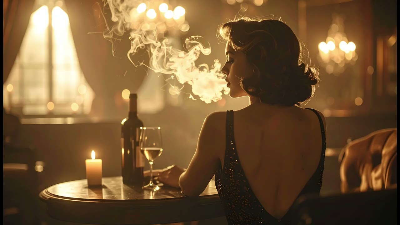 Velvet Smoke &ndash; 1 Hour of Slow 1930s Jazz | Vintage Caf&eacute; Ambience