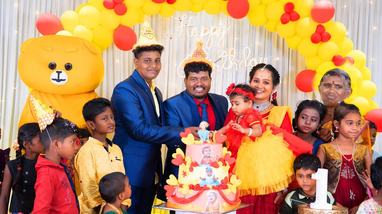 SAIRA SASHTIKA Grand 1st🎂 Birthday Celebration🥳