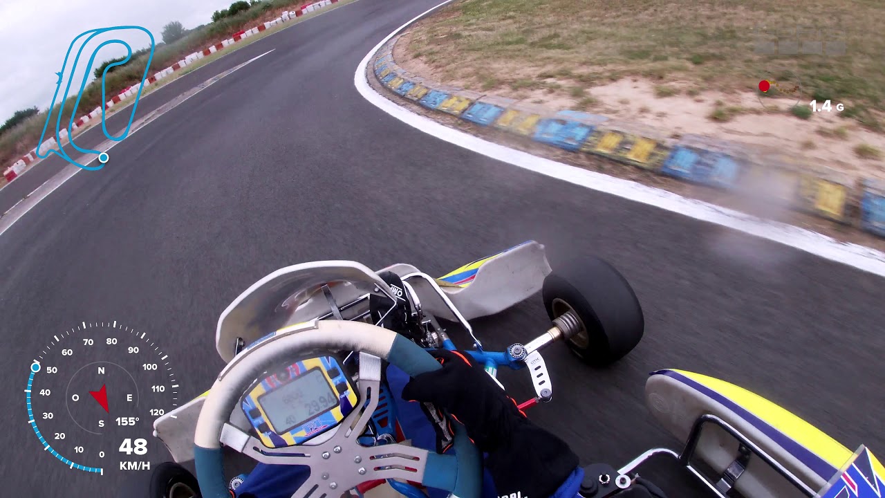 Karting Rotax Max 125 ! EN PNEU SLICK SOUS LA PLUIE !!!!! Saint Pierre sur Dives !