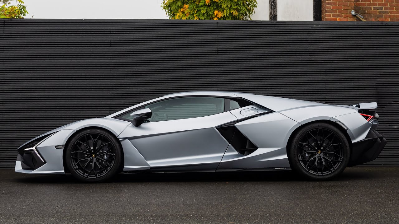 2024 Lamborghini Revuelto - Grigio Nimbus Metallic (Satin PPF) - Walkaround + Engine & Exhaust Sound