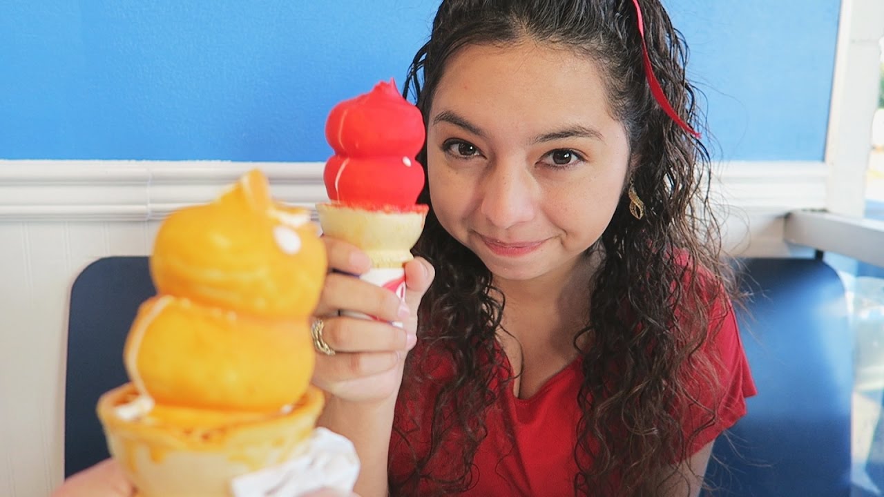 Celebrating our bdays with ICE CREAM and FIREWORKS!