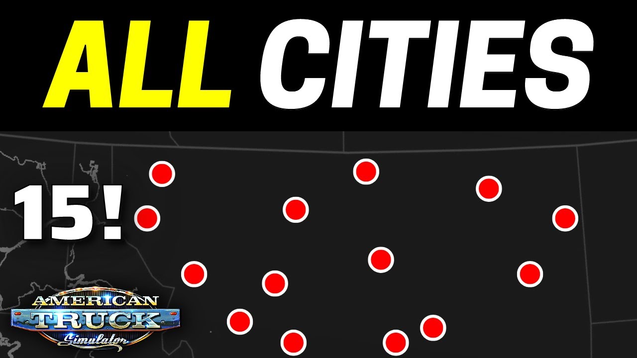 List of ALL Cities in Montana DLC | 15 Known Cities: List Found in Game Files | Next ATS Map DLC