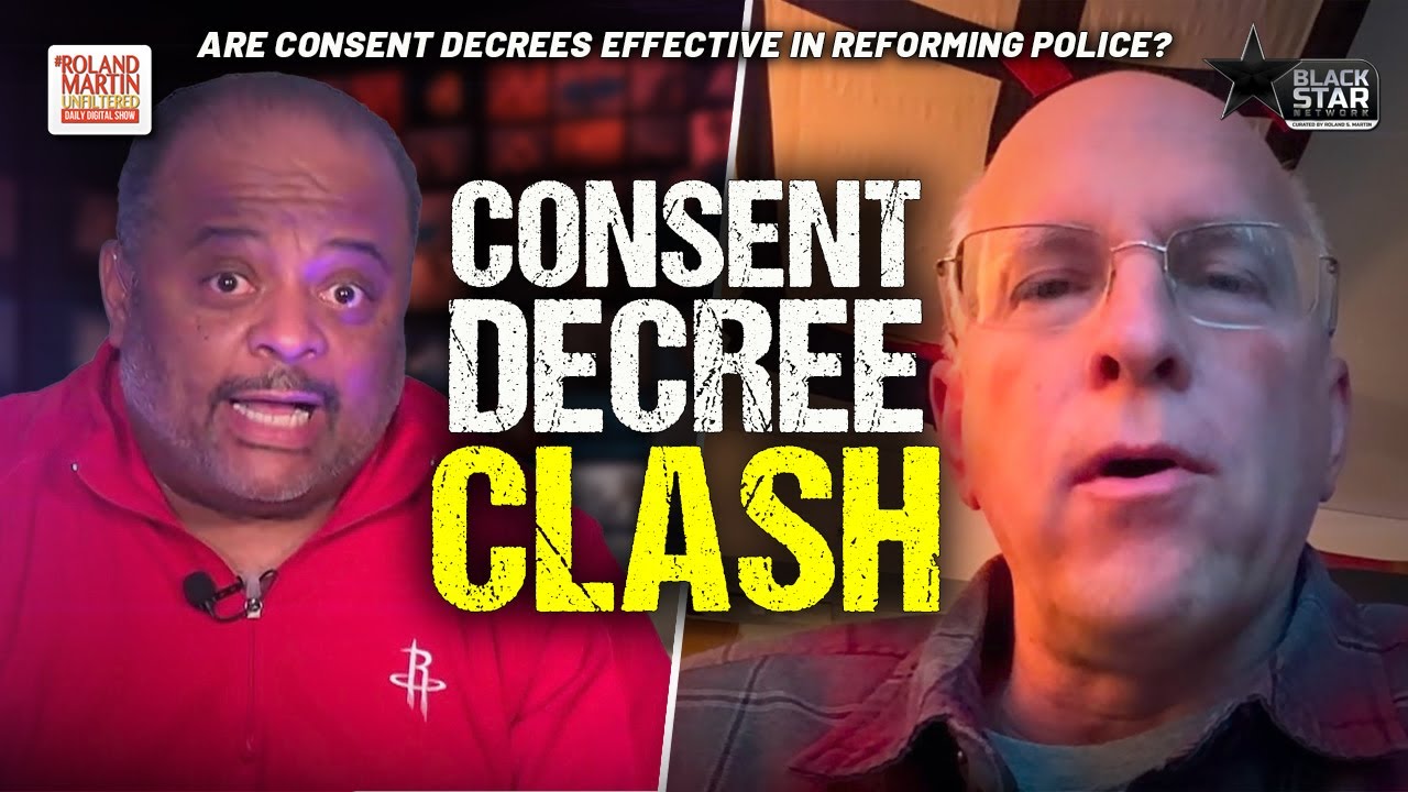Roland CLASHES With Police Strategist Over DOJ Consent Decree Effectiveness In Police Reform