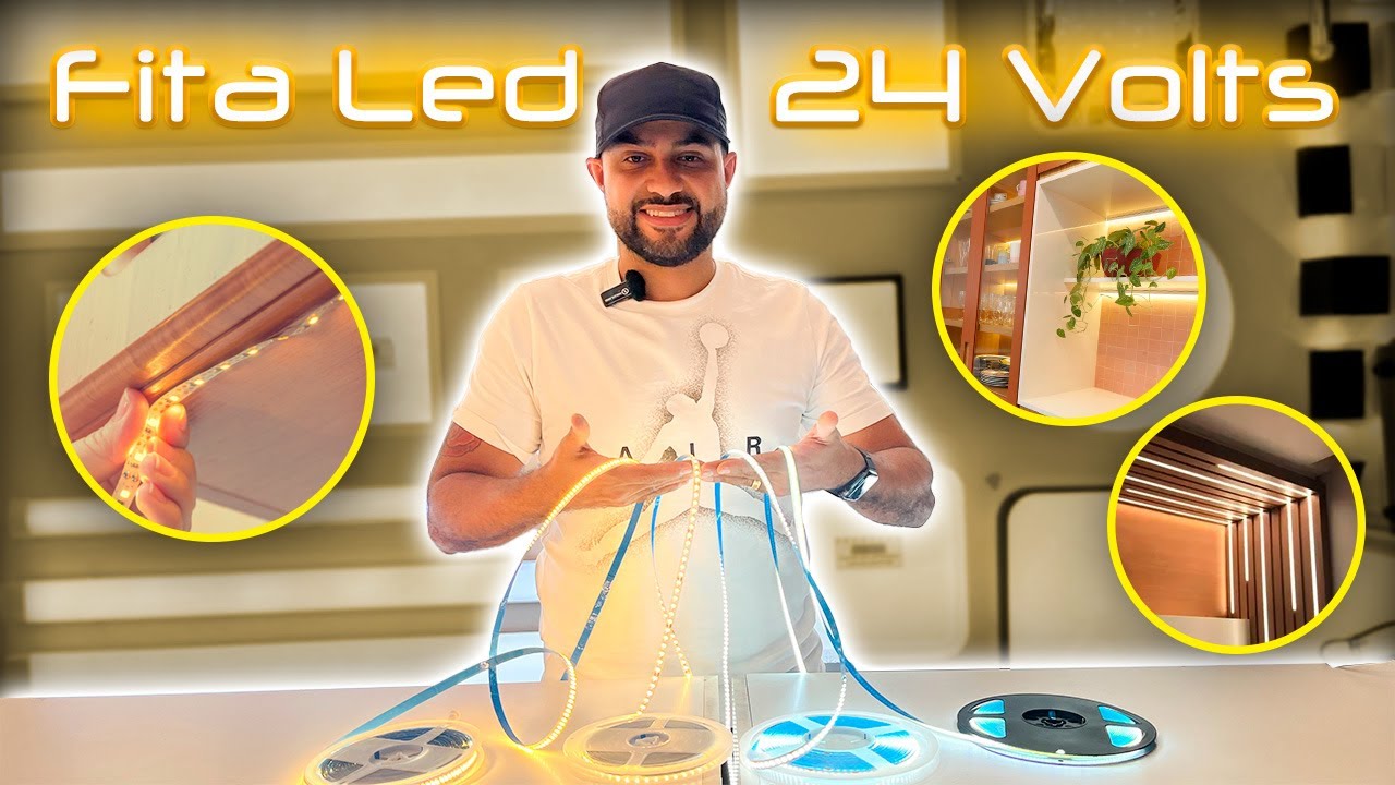 FITA LED 24 VOLTS 10 METROS PARA PERFIL | Novidade No Mercado PREÇO EXCLUSIVO! | Planet Iluminação