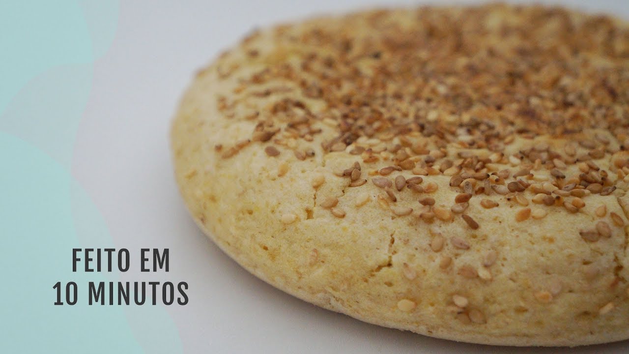 PÃO DE FRIGIDEIRA SEM GLÚTEN, SEM LACTOSE, SEM OVOS | 30 dias 30 receitas #26