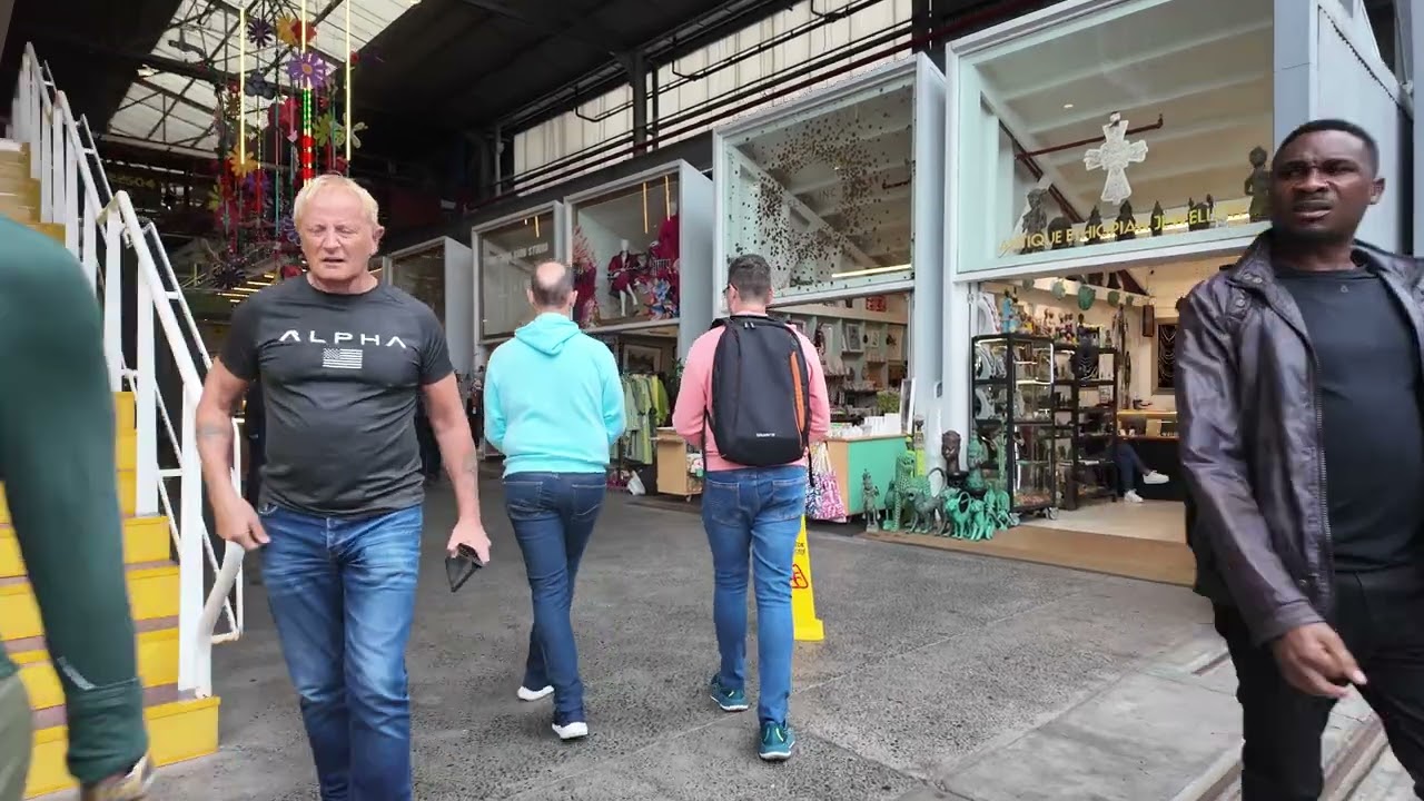 South Africa Today: Walking Tour of The V&A Waterfront, Cape Town in 4K