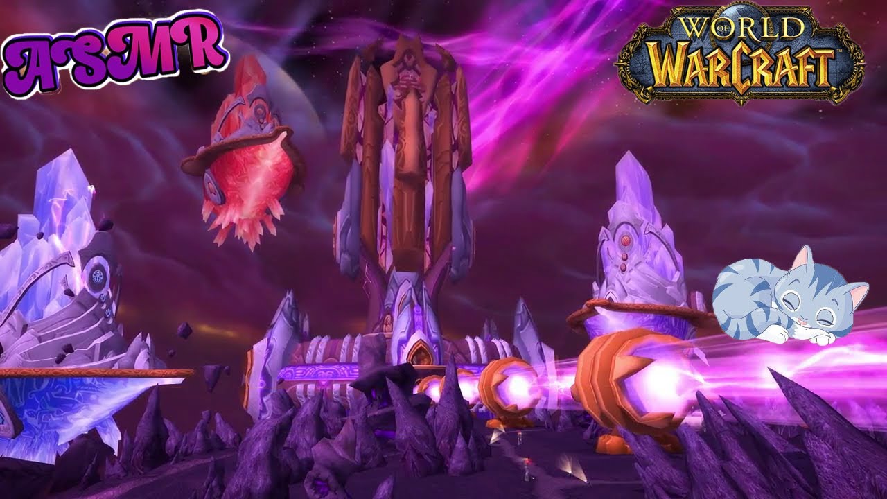 World of Warcraft ASMR - АСМР, Пустоверть/Netherstorm, шепот🍀💜🥰