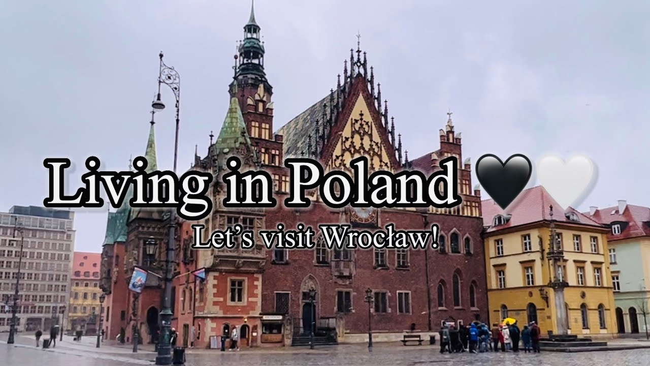 4K Daily Poland 🖤🤍 Let&rsquo;s visit Wrocław , Wroclaw vlog, Wrocław trip, Poland Vlog, Poland trip