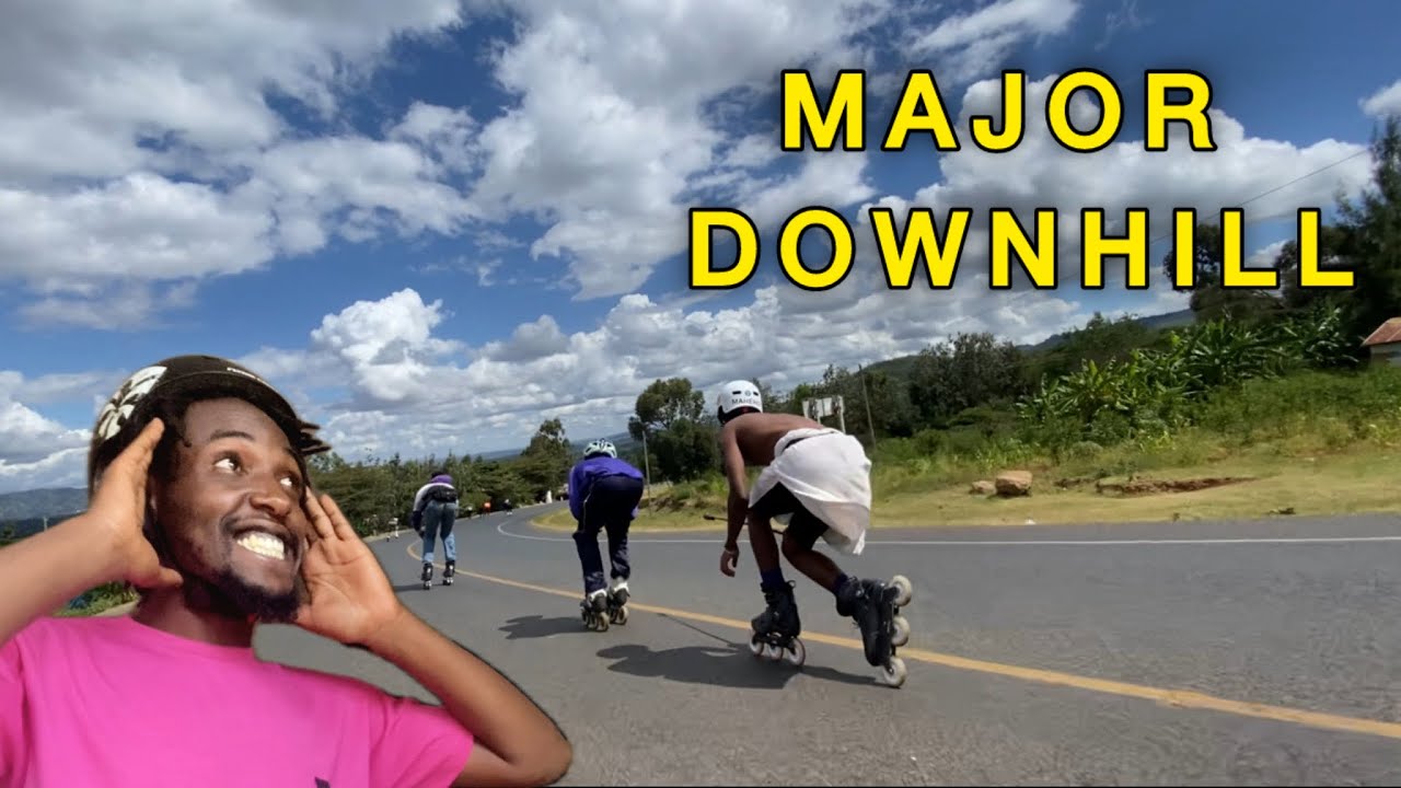 I Wasn&rsquo;t Ready for This Major Downhill || A Skate Adventure - MACHAKOS
