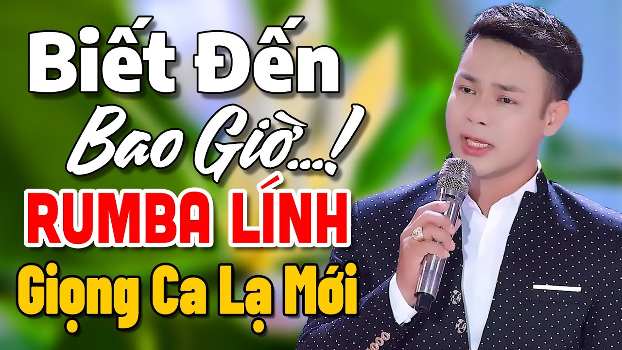 BIẾT ĐẾN BAO GIỜ - Công Tuấn ▶ LK Nhạc Lính 1975 Vượt Thời Gian | Nhạc Vàng Rumba Say Đắm Bao Thế Hệ