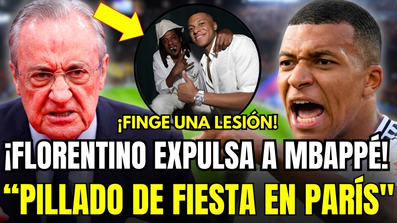 🚨ESCÁNDALO TOTAL : FLORENTINO EXPULSA A MBAPPÉ TRAS SER PILLADO DE FIESTA MIENTRAS PERDÍAN LA LIGA