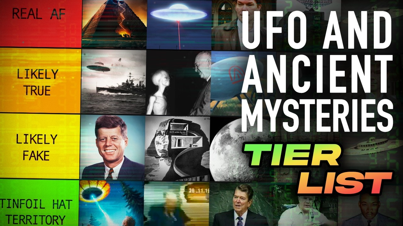 The Ultimate UFO & Ancient Mysteries Tier List (Explained)