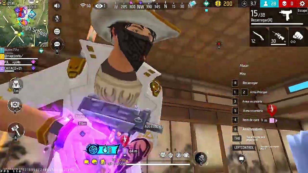 emulador ff gameplay ranked for highlights - I7 3770 gaming test!!! #freefire #x86atualizado