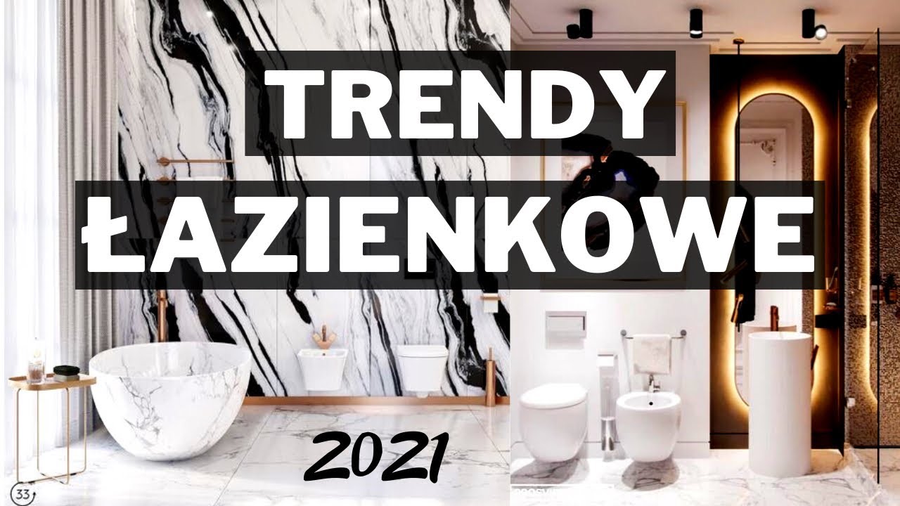 🔥TRENDY ŁAZIENKOWE 2021🔥 MODNA ŁAZIENKA. JAK URZĄDZIĆ ŁAZIENKĘ?/ ARANŻACJE ŁAZIENKI.