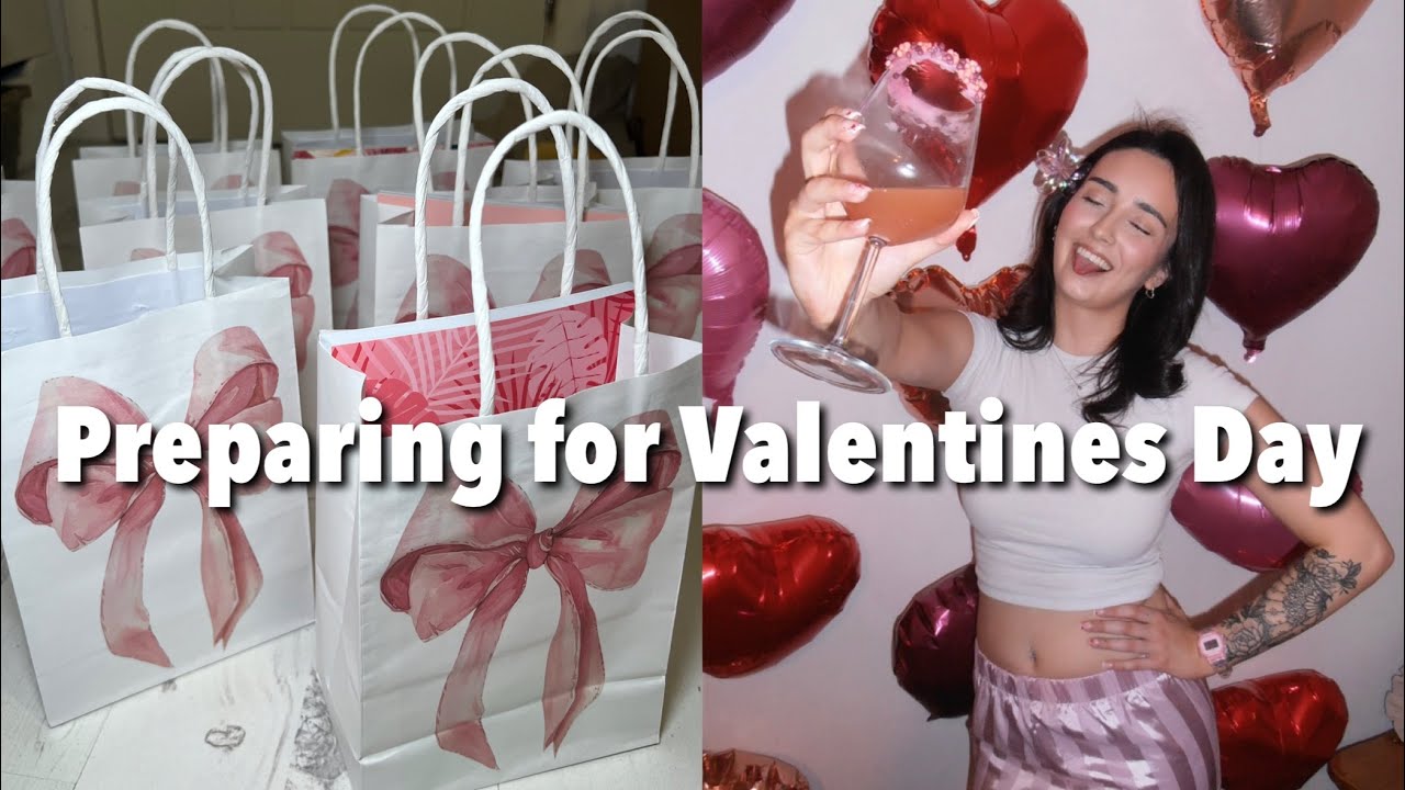 Preparing for Valentine’s Day ❤️ | come shopping with me, wrapping presents,  gift ideas & More!