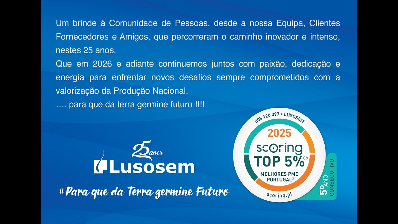 Filme Lusosem 25 anos, ReconhecimentoTop 5%