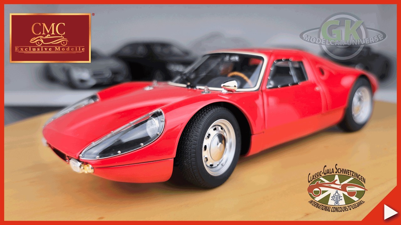 Der neue CMC 1/18 Porsche 904 Carrera GTS von Classic Gala Schwetzingen 2024 | Modellauto Neuheit