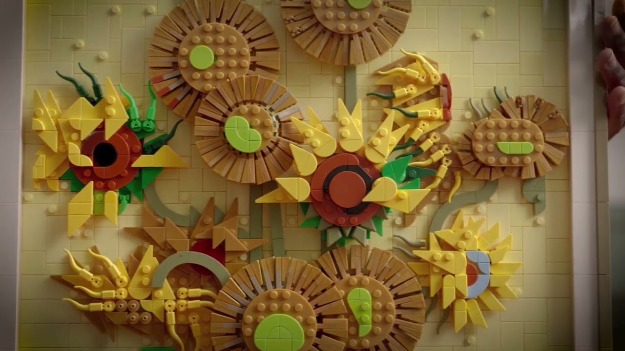 Toy Bros Inc Presents LEGO ART   Vincent van Gogh &ndash; Sunflowers 31215