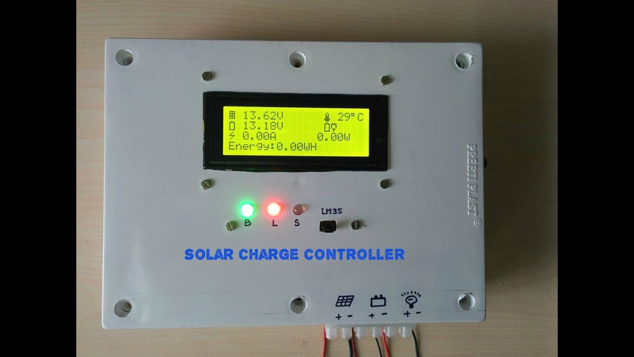 Arduino Solar Charge Controller V2.0 | Home Made PWM Solar Charge Controller