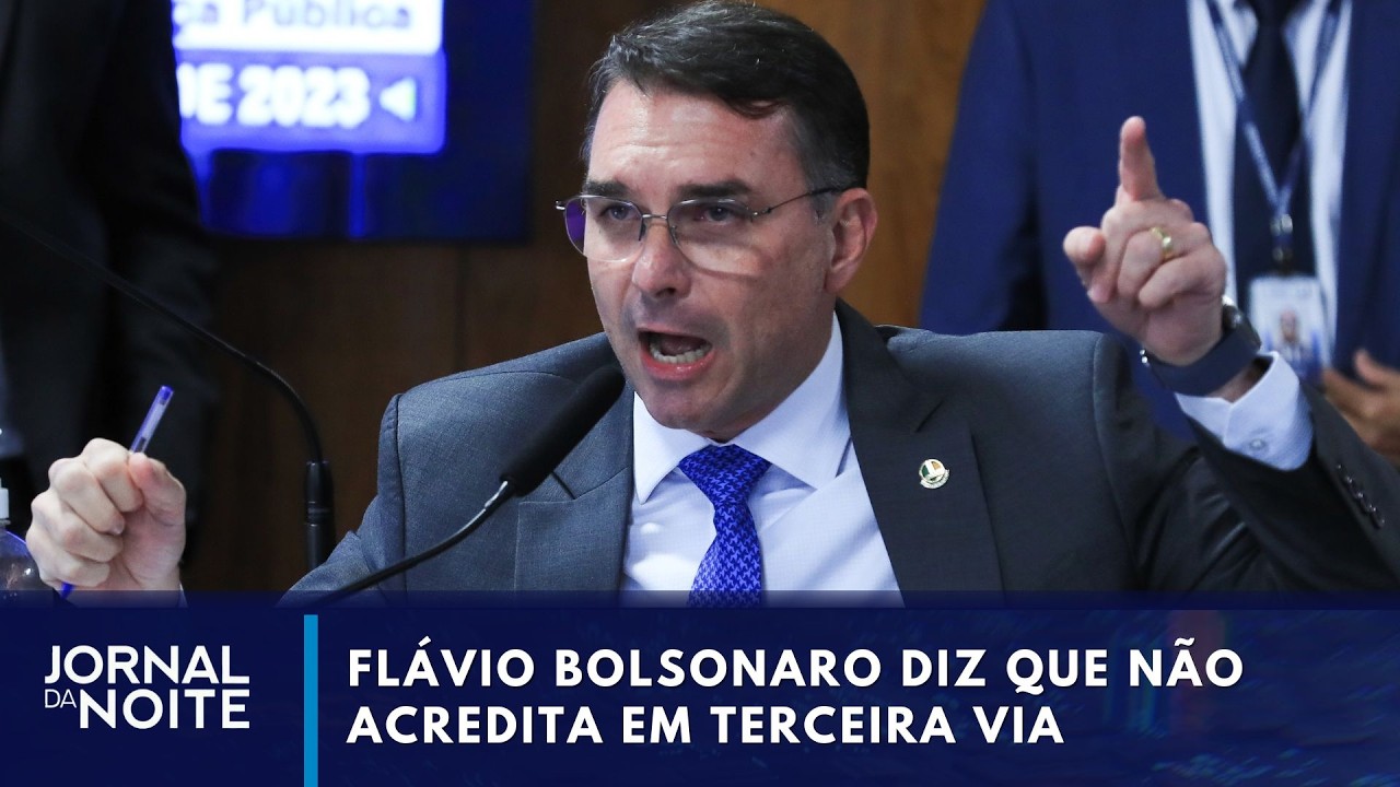 Flávio Bolsonaro diz que não acredita em 3ª via