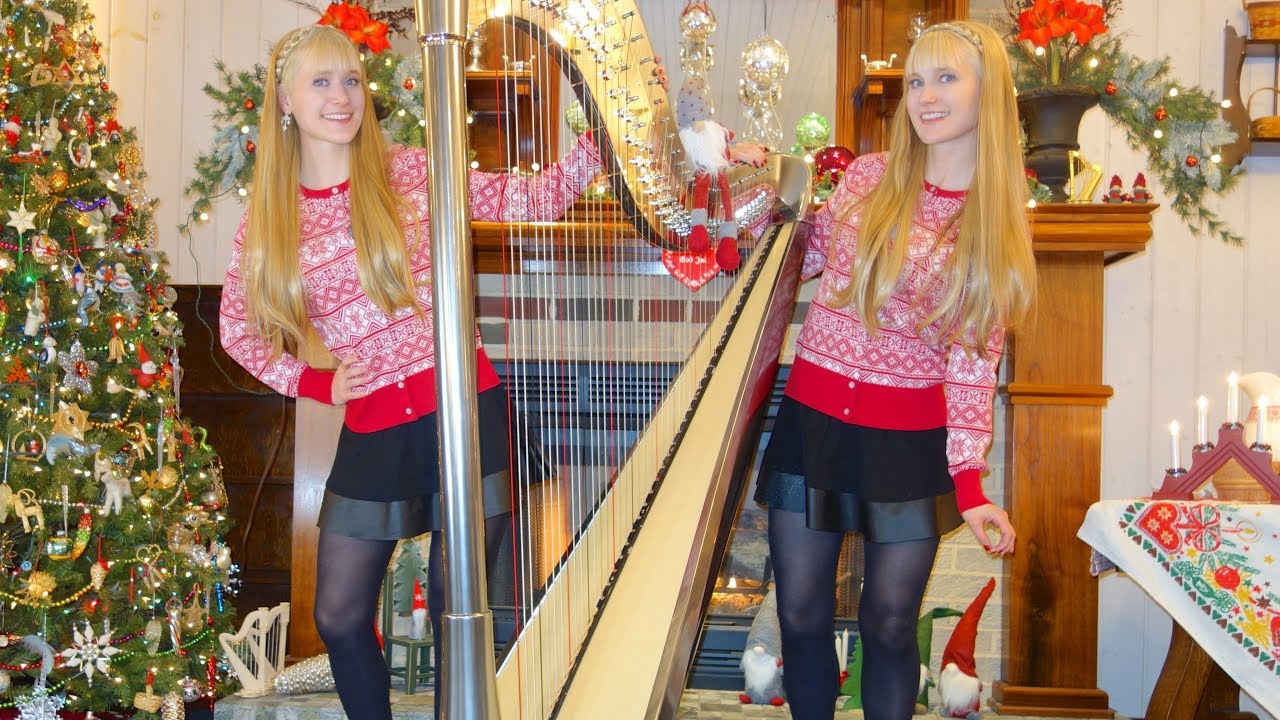 NAUGHTY NISSE (Original – Instrumental Only) Harp Twins