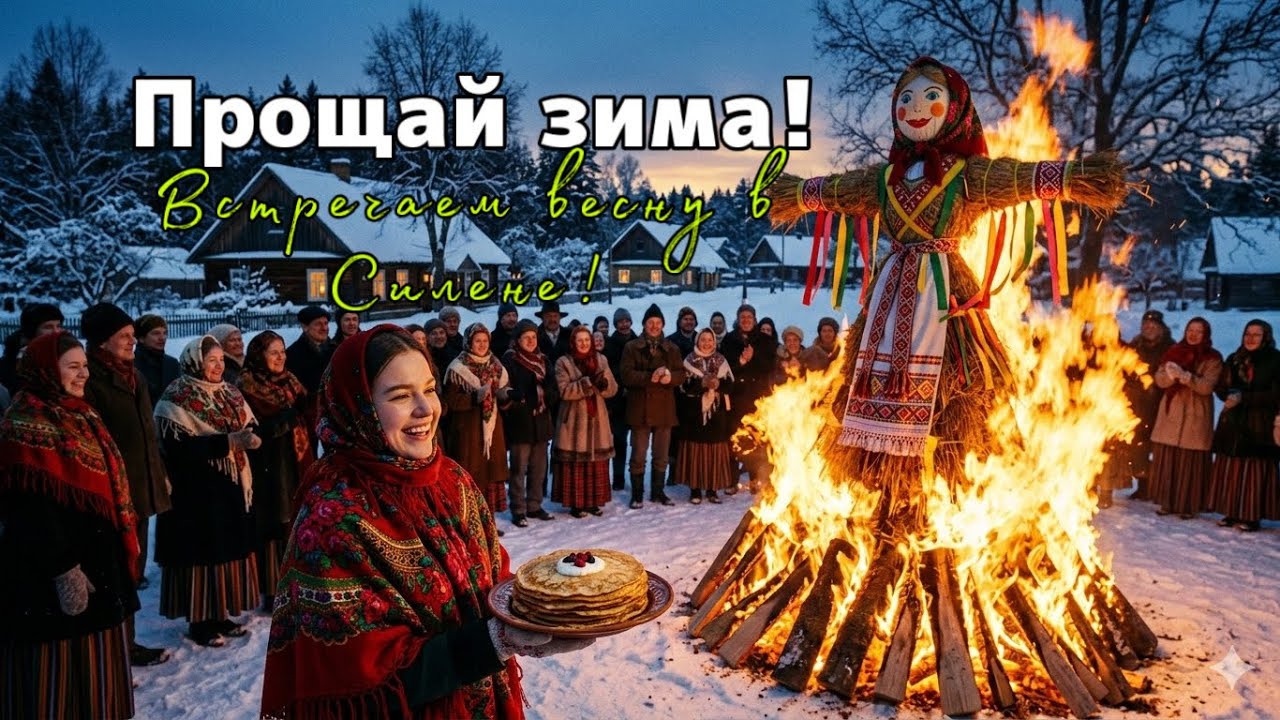 Провожаем зиму в Силене ❄️🔥