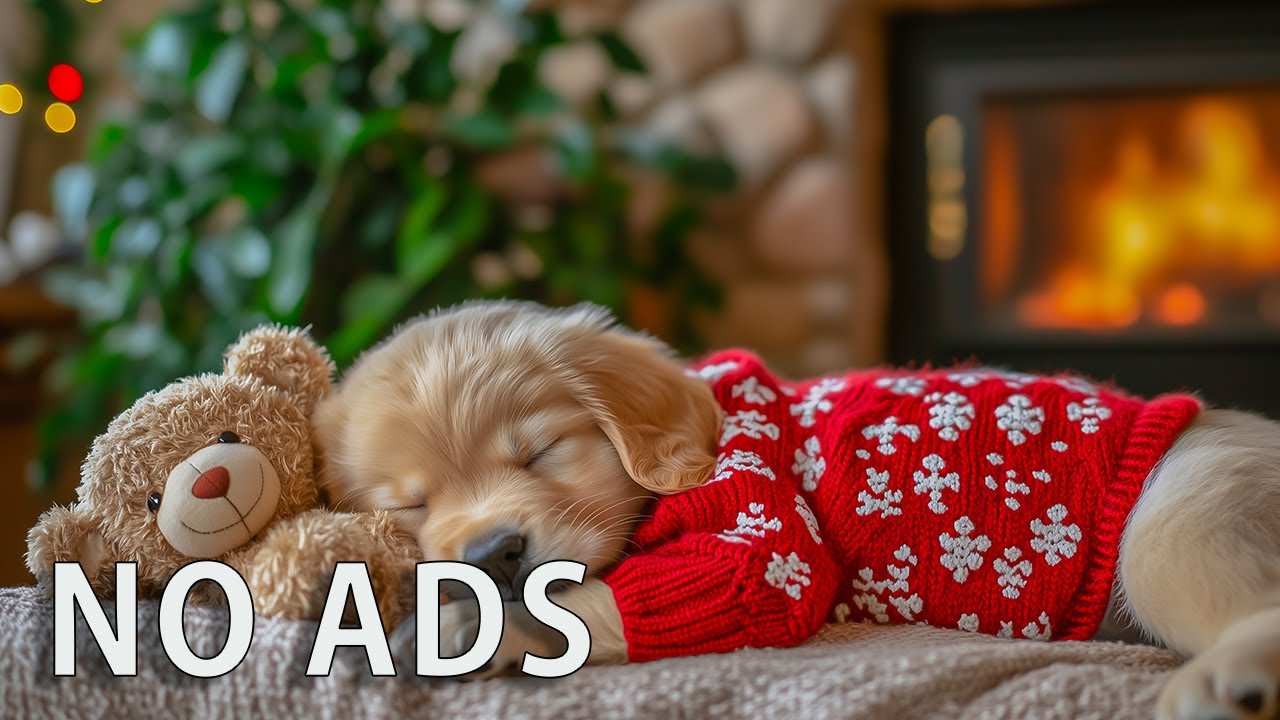 12 HOURS Calm Music for Dogs 🐶🌸 Gentle Tones for Relaxation & Rest 🎶 No Ads