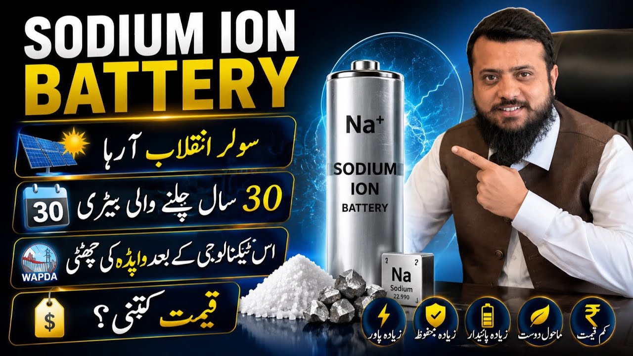 Sodium Ion Battery Price in Pakistan | Big Solar Revolution! | price ?