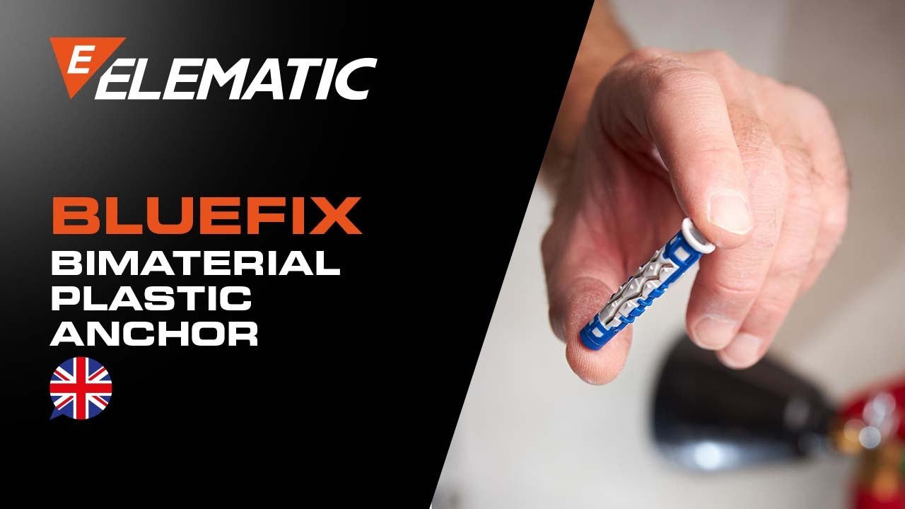 Elematic BLUEFIX - Bimaterial plastic anchor
